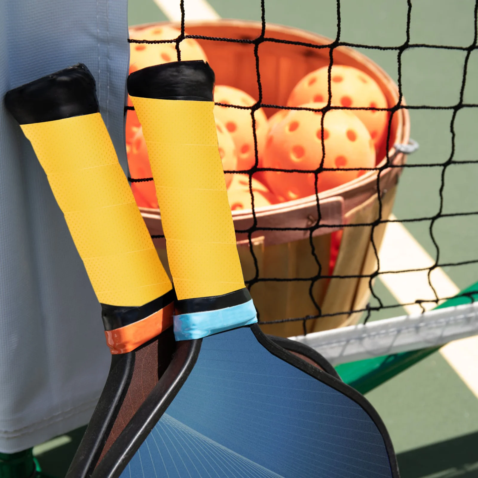 60 قطعة قبضة مضرب التفاف العصابات لينة ماصة للعرق رقيقة Overgrip للتنس الريشة الاسكواش الصيد رود مكافحة زلة حزام الشريط