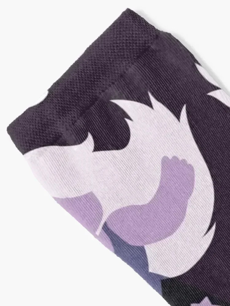 Amethyst Flouncing Hair Socks funny gifts retro cartoon essential Socks Men Women's