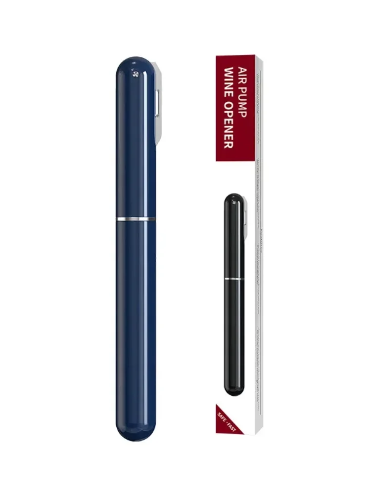 Ouvre-bouteille de vin à pompe à Air de sécurité avec coupe-feuille tire-bouchon à vin broche en acier inoxydable tire-bouchon à pression d'air pour le vin dissolvant de liège