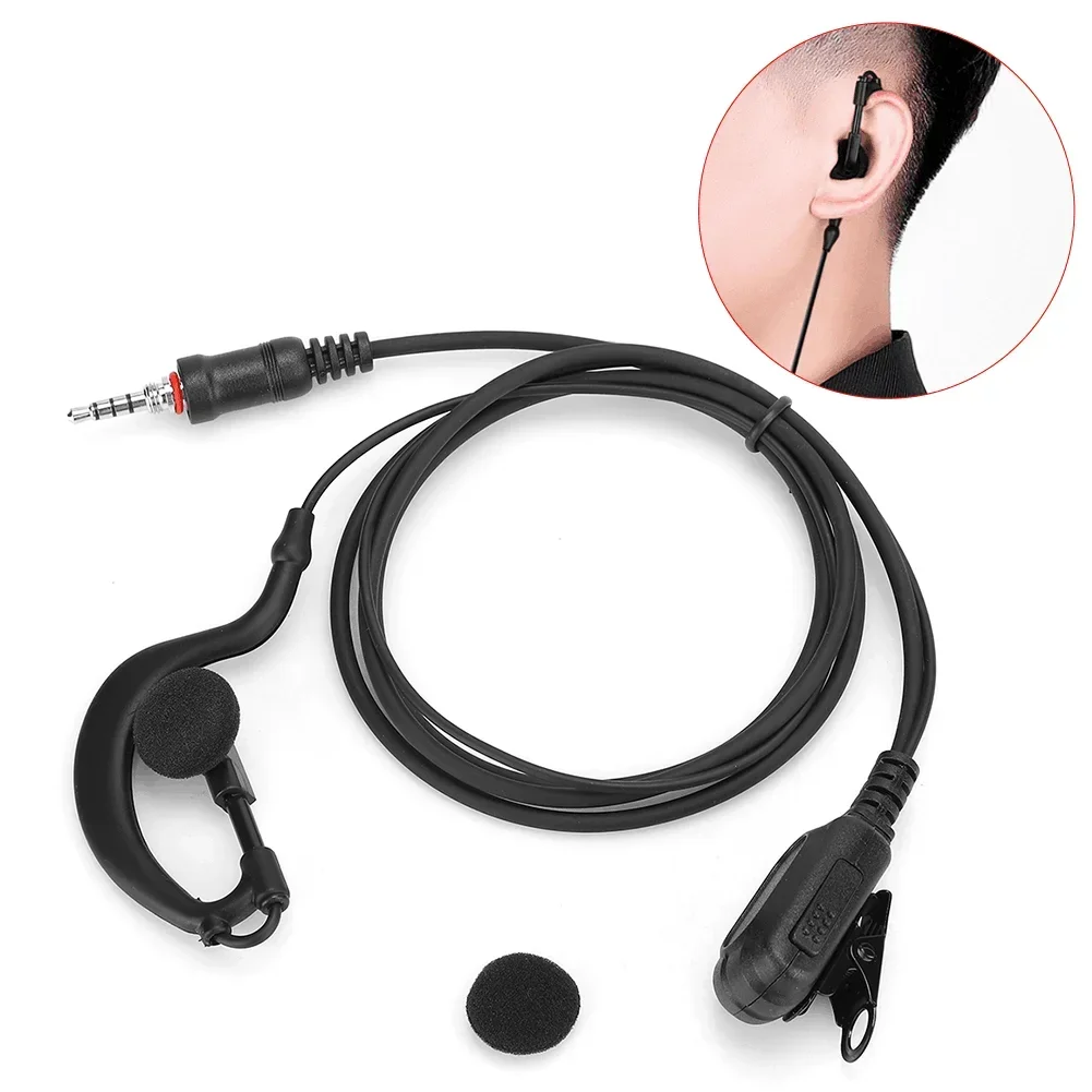 

Walkie Talkie Headset IP54 Waterproof Earpiece for ICOM IC-M33 M25 M34 Ham Radio