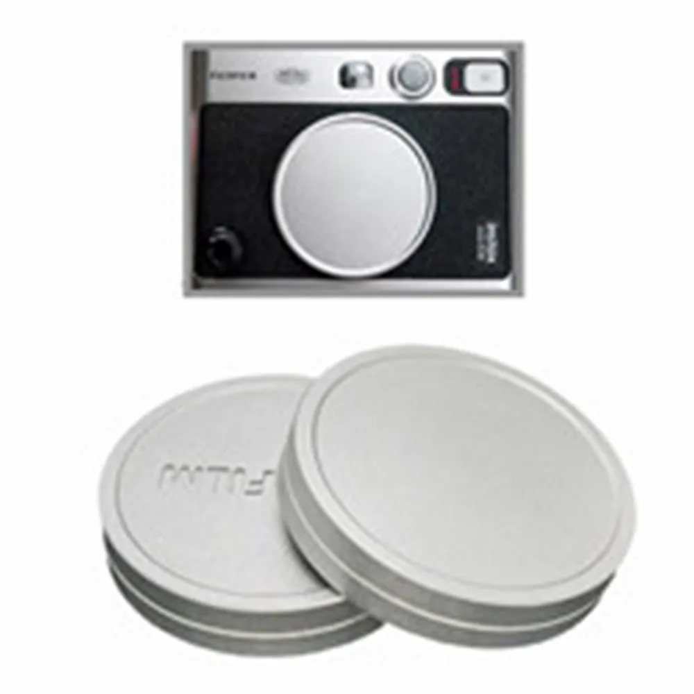 Mini90 Evo Silver Metal Lens Cap Cover Protector for Fujifilm Instax INSTAX Mini 90 / Fuji EVO Camera