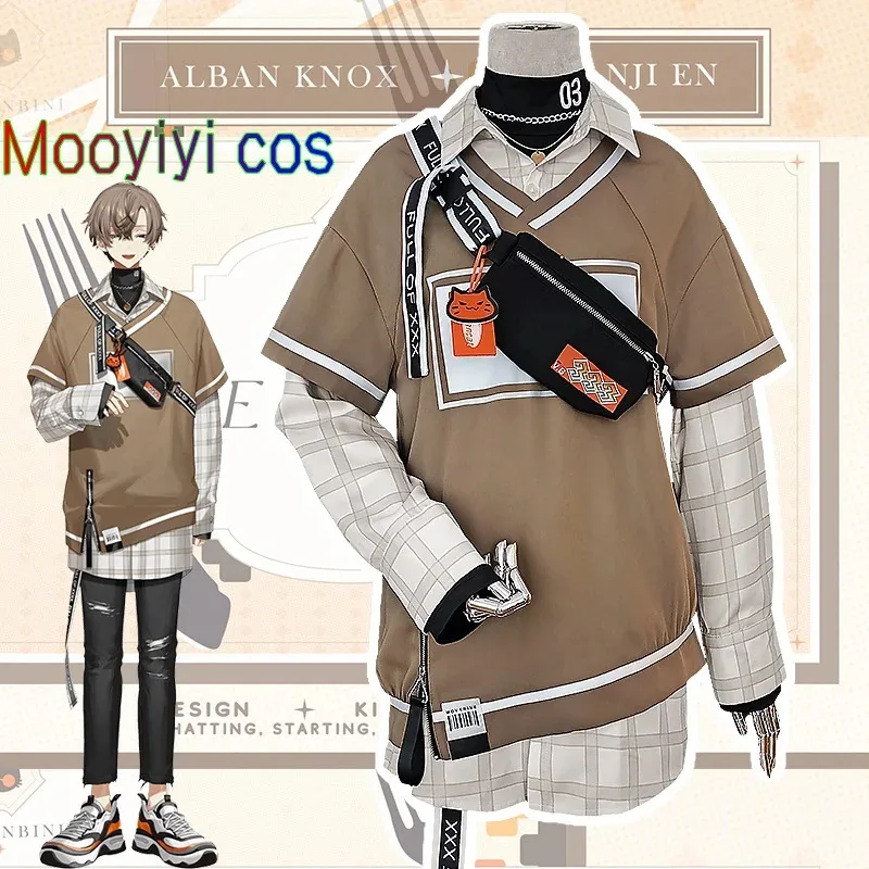 

Костюм для косплея Alban Knox / Sonny на Хэллоуин, Рождество, ролевая вечеринка, комикс, PJSK, размер S-XL, новинка на складе