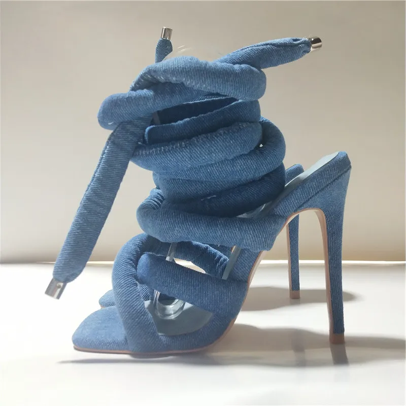 

Sexy Women Sandals Summer Ankle Strap Square Toe Solid Color High Heel Shoes Street Style Party Soft Shoes Femme Luxury Sandals