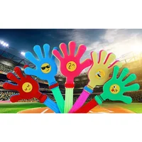 2pcs Cheering Hands Clapping Applauding Team Evening Party Cheerleading Atmosphere Props Strike 24cm Clapper Family Party Slaps 6