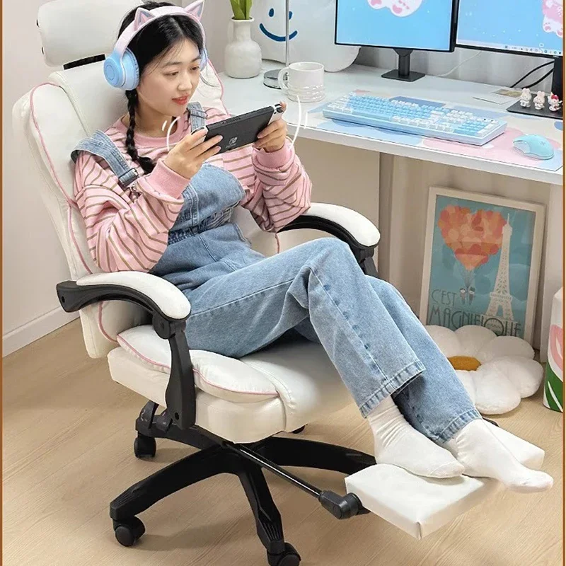 Simplicity Modern Office Chairs Gaming Computer Swivel Ergonomic Office Chairs Comfort Adjustable Office Furniture Cadeiras
