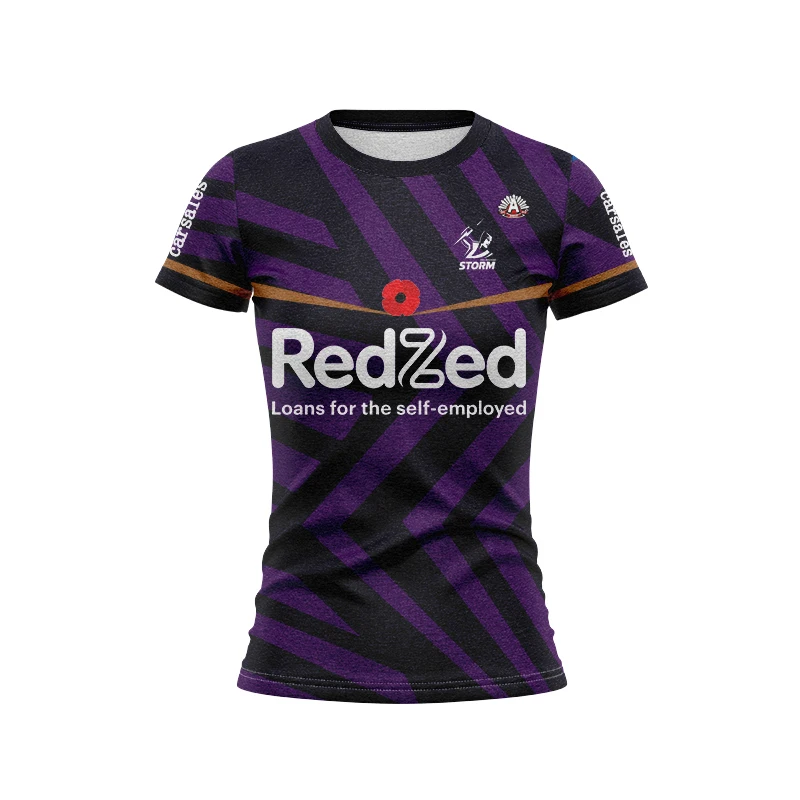 Women\'s Storm Rugby NRL Women\'s Edition, Decoration, Tourists, Homeless/Homeless/Outgoing Clothing, 2024 New Product Indigenous