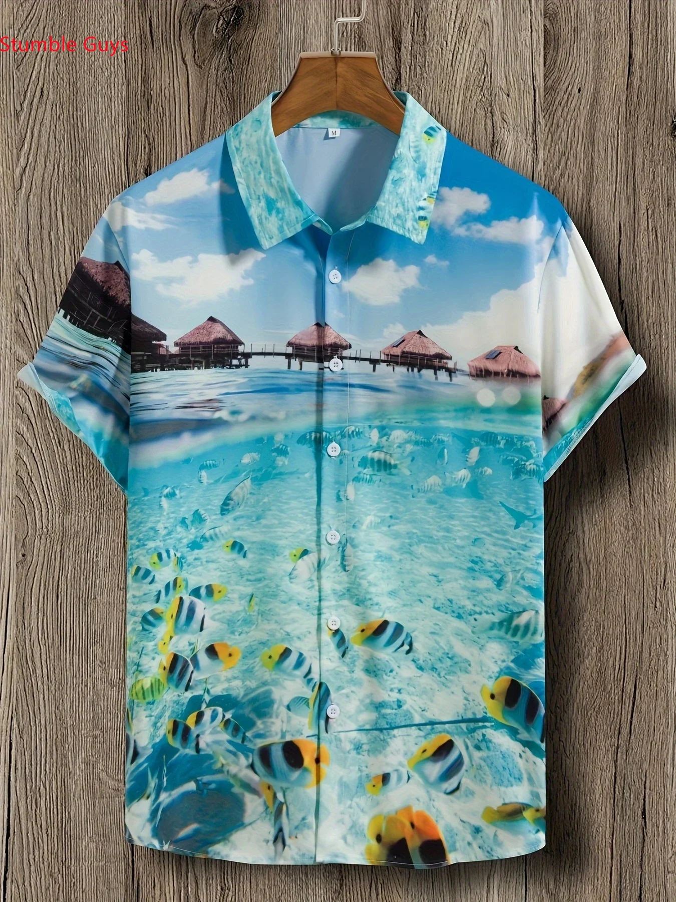 Summer Casual Man Women Short Sleeve Hawaiian Shirt Men 2026 Fashion Beach Party Print Vacation Wear Tops