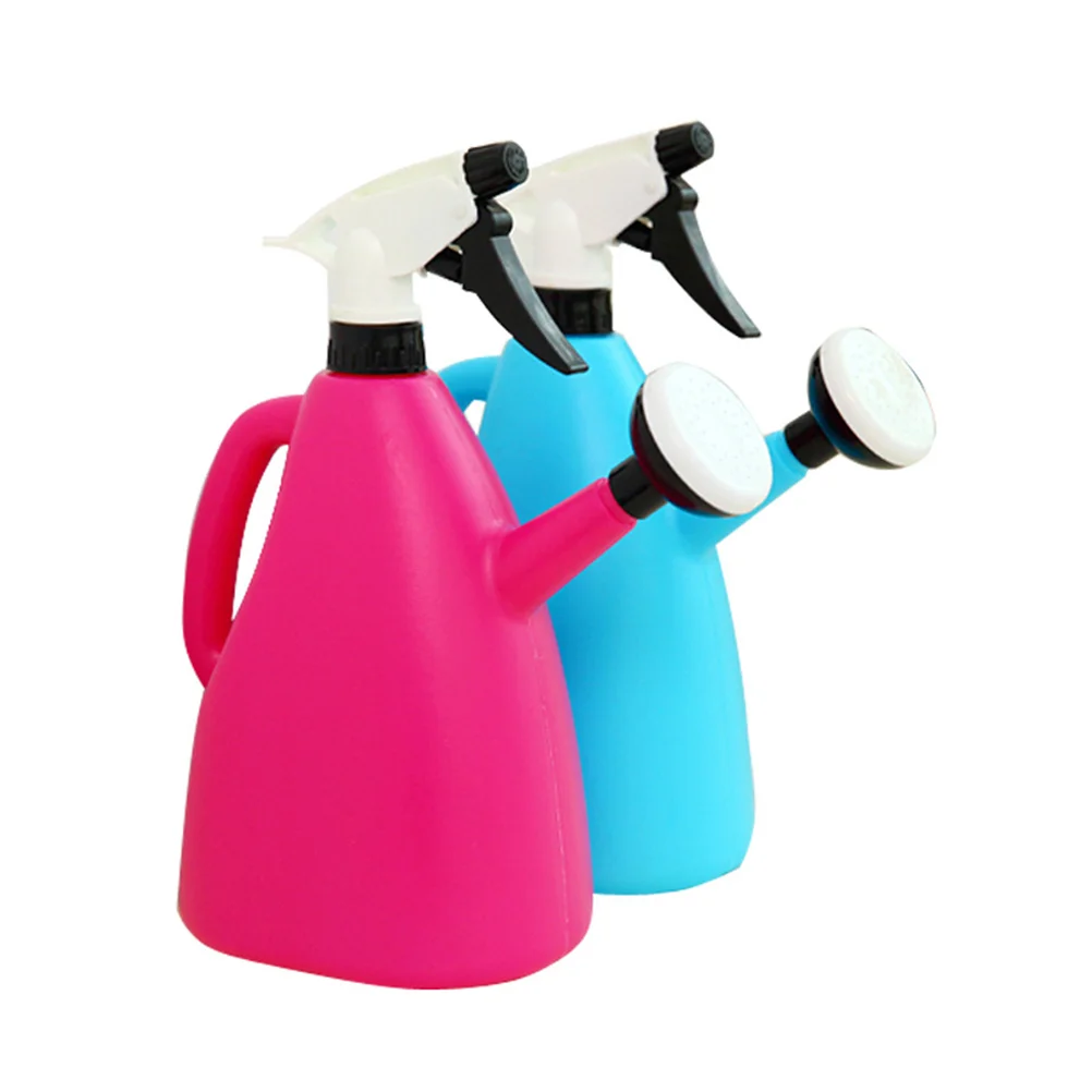 Watering Pot Sprayer Bottle Kettle Hand-Pressure Atomizer Jug Gardening Cans Pearlescent