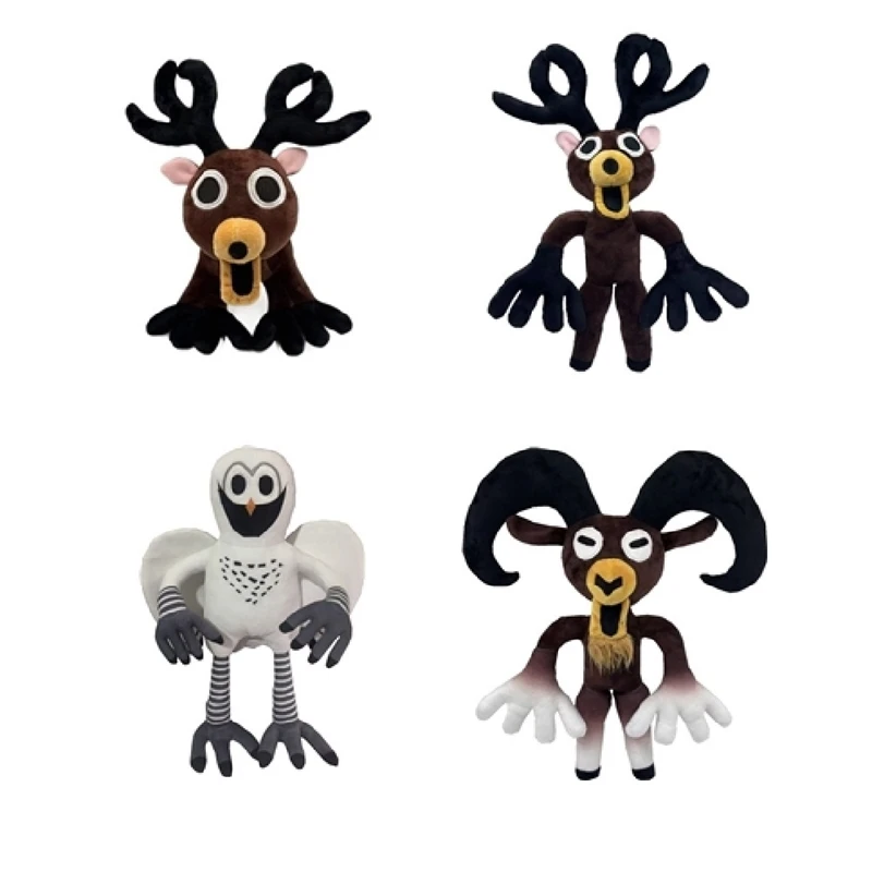 99 ليال في الغابات الغزلان ألعاب من القطيفة فيلم الحيوانات المحشوة الغزلان لعبة المشجعين هدايا عيد الميلاد لعب للأطفال هدايا الهالوين 2025