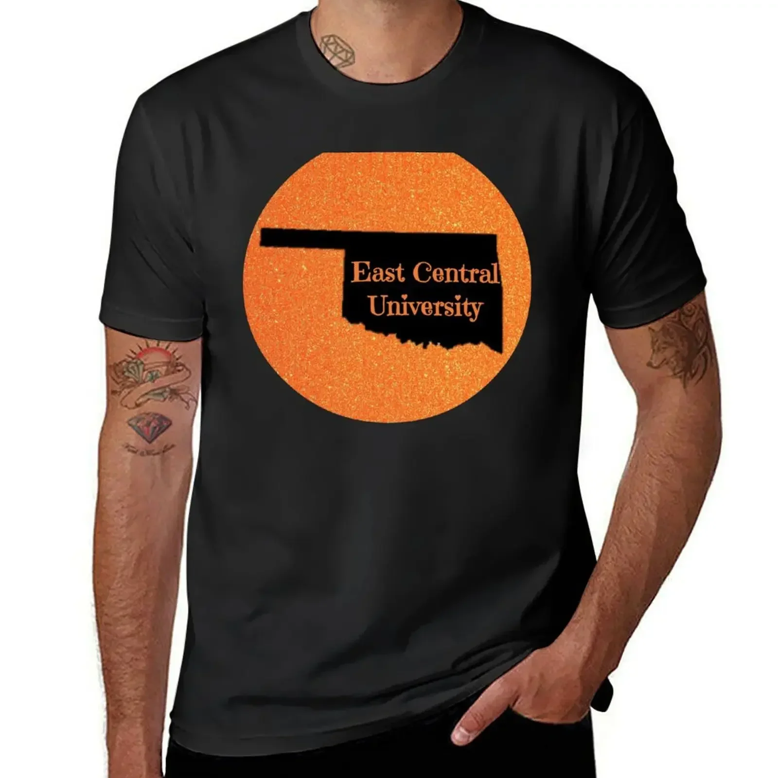 East Central University T-Shirt summer top for a boy shirts graphic tees sublime men clothes