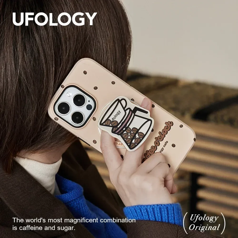 Ufology Pieces of Life Series Magnetic Phone Case For iPhone16/15/14/13/12 Pro Max Full Cover Mobile Phone Translucent Cover