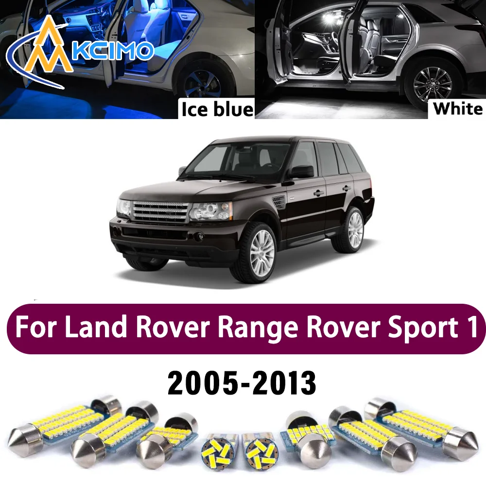 

Premium LED Interior Lighting Kit for Land Rover Range Rover Sport 1 MK1 I L320 2005-2013 Error-Free Dome Map Trunk Auto Lamps