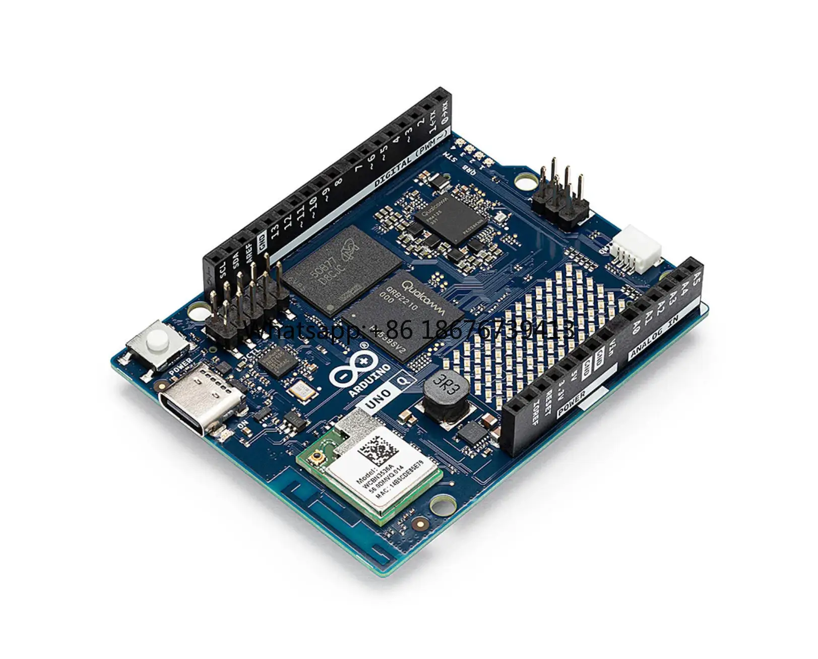 Hot Seller Arduino UNO Q 2GB+16GB/4GB+32GB Supports Target Recognition and Voice Commands ABX00162 QRB2210 STM32U585 MCU