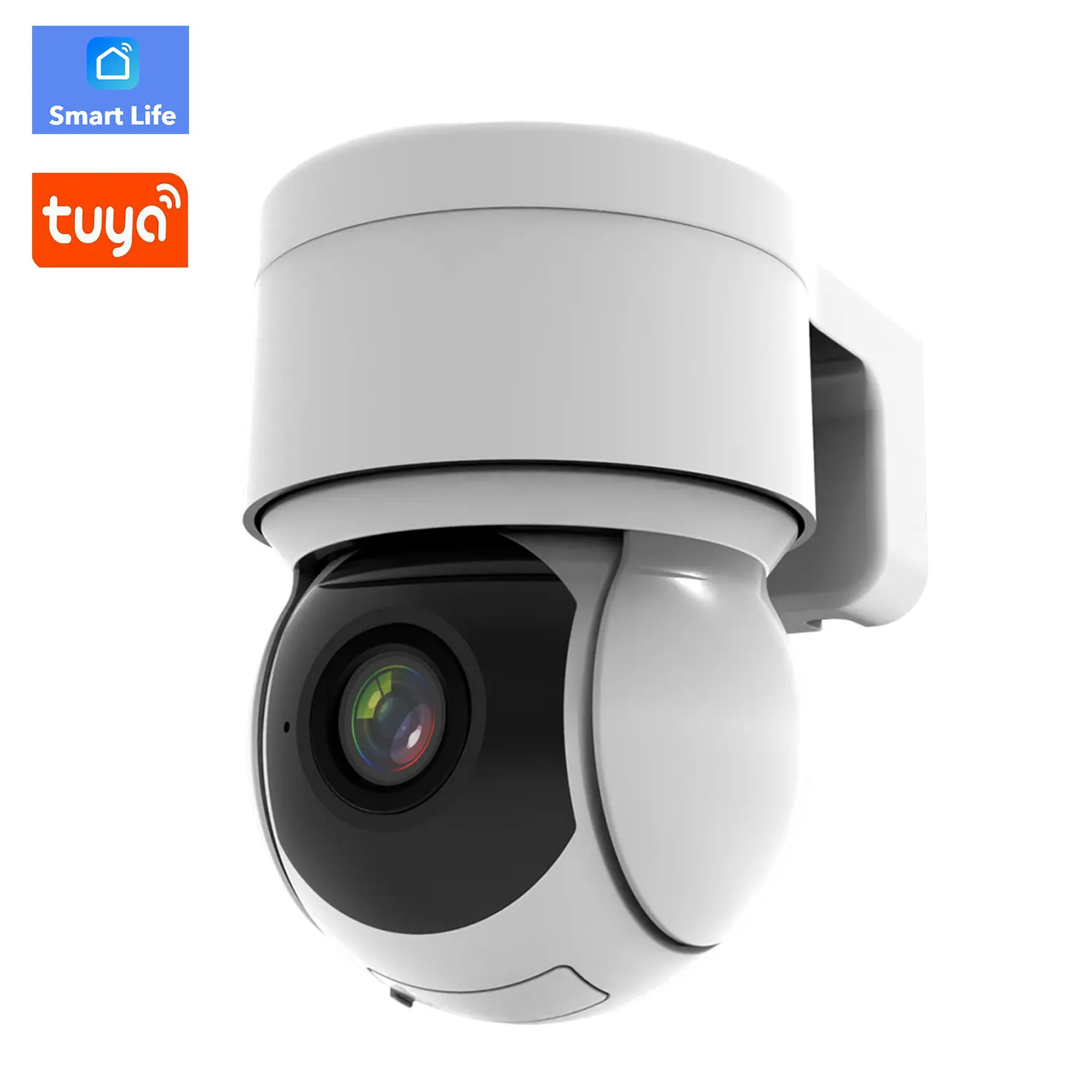 

July003 Wholesale Price Support Micro SD Tuya Home Security CCTV Wifi Camera Home Security for Home Security
