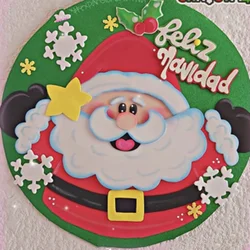 Nowy boże narodzenie santa matryce do cięcia metalu album do scrapbookingu DIY papierowych kartek wytłaczanie rękodzieło ręcznie wycinane rękodzieło