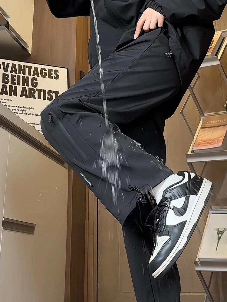 

American Sle Outdoor Soft ell Men's Trousers Autumn Winter Fce Tee Anti-Workwear Casual Sports Skiing Mountain Climb...