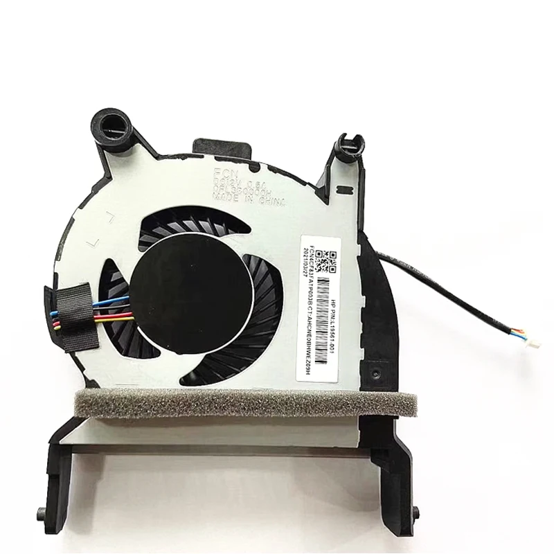 L19561-001 L19564-001 For HP EliteDesk 800 G4 Desktop Mini 0FL3B0000H Cooling Fan All-in-One PC AIO CPU Cooler Fan Heatsink view 3