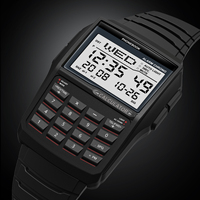 Computer Style Waterproof Watch Men's Top Luxury LED Electronic Watch Digital Sports Multifunction Calculator Watch