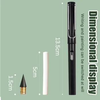 17 יחידות סט עפרונות אינפיניטי ללא שיפור עפרונות אינפיניטי ללא דיו קאוואי עטים בלתי מוגבלים ציוד אמנותי ציוד לבית הספר מחק ניב