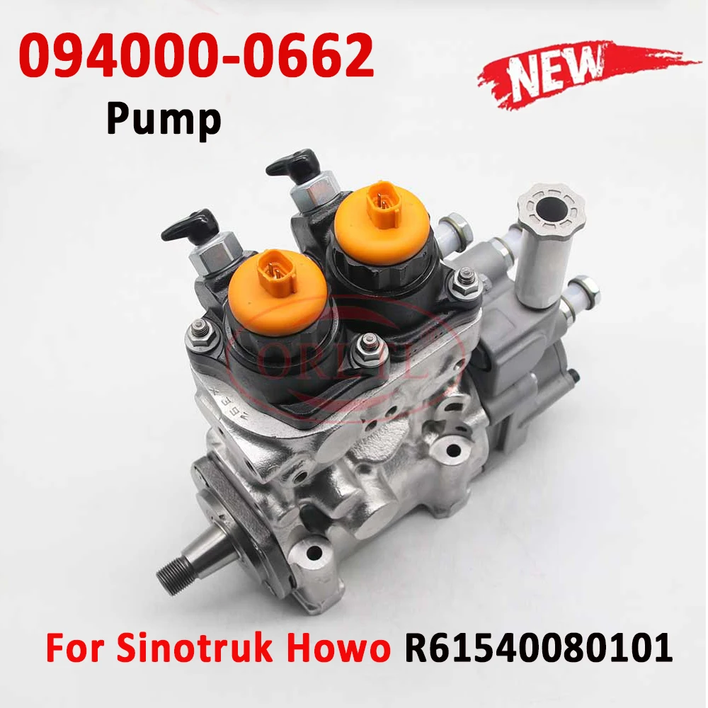 ORLTL Diesel Common Rail Pump 094000-0662 NEW 0940000662 For Denso Cw094000-0662 09td0001 R61540080101