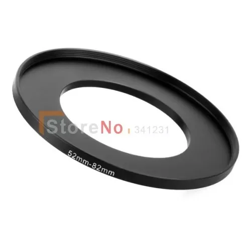 Novo 52mm-82mm 52-82mm 52 a 82 52mm a 82mm adaptador de filtro de anel intensificador