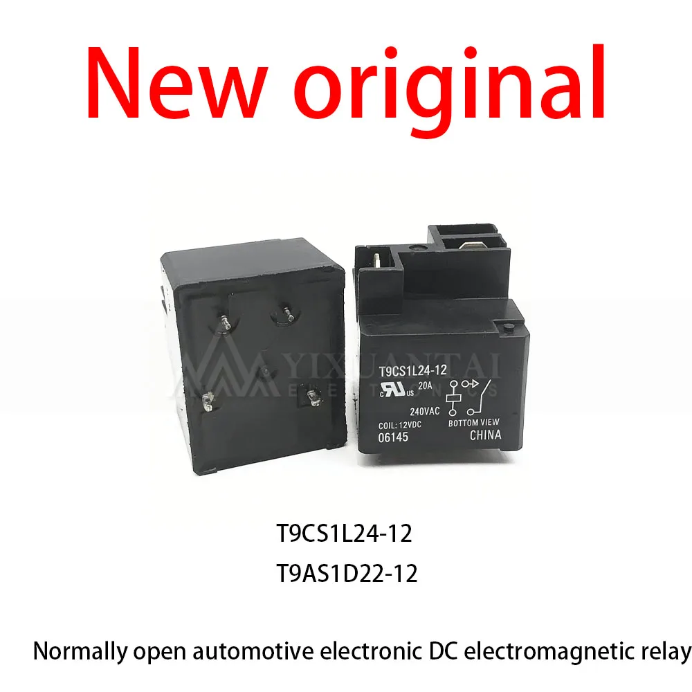 10 Pcs/Lot New original    T9CS1L24-12 T9AS1D22-12 Normally open automotive electronic central control DC electromagnetic relay