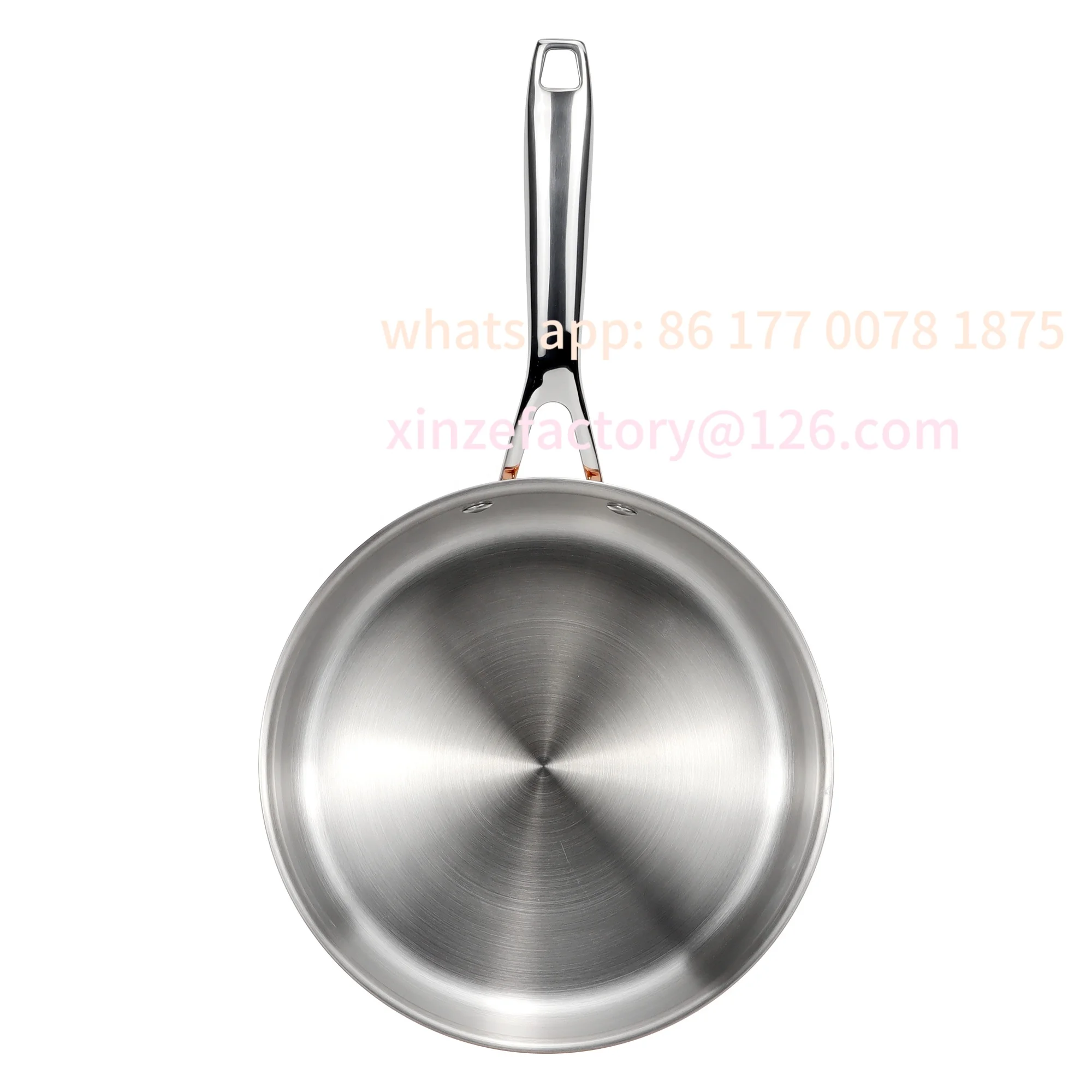 Olla de utensilios de cocina de forma recta personalizable, 12 Uds., juego de utensilios de cocina de cobre de acero inoxidable de 3 capas con diseño de martillo