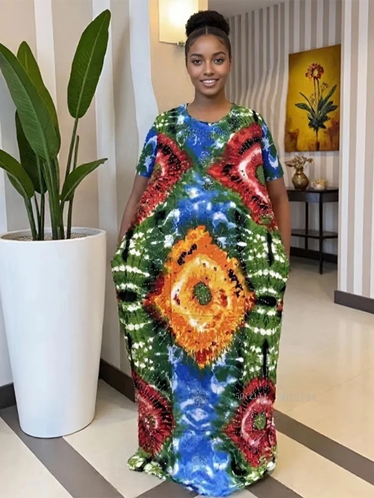 Elegante Viskose-Kimono-Robe für Damen, Übergröße, Blumendruck, Diamant, breit, schulterfrei, langärmelig, Fransenschal