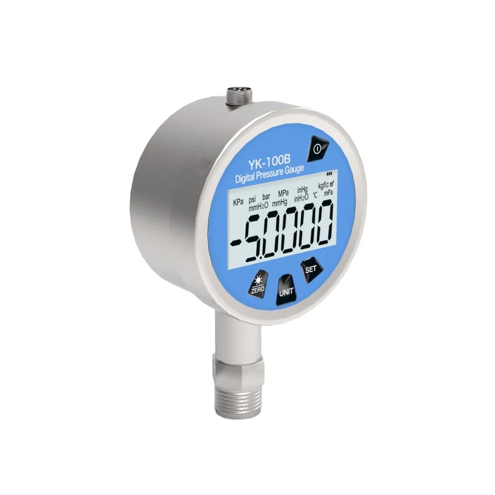 250 Bars 0.2% Accuracy Absolute  air Digital Micro Pressure Gauge with Data Logger