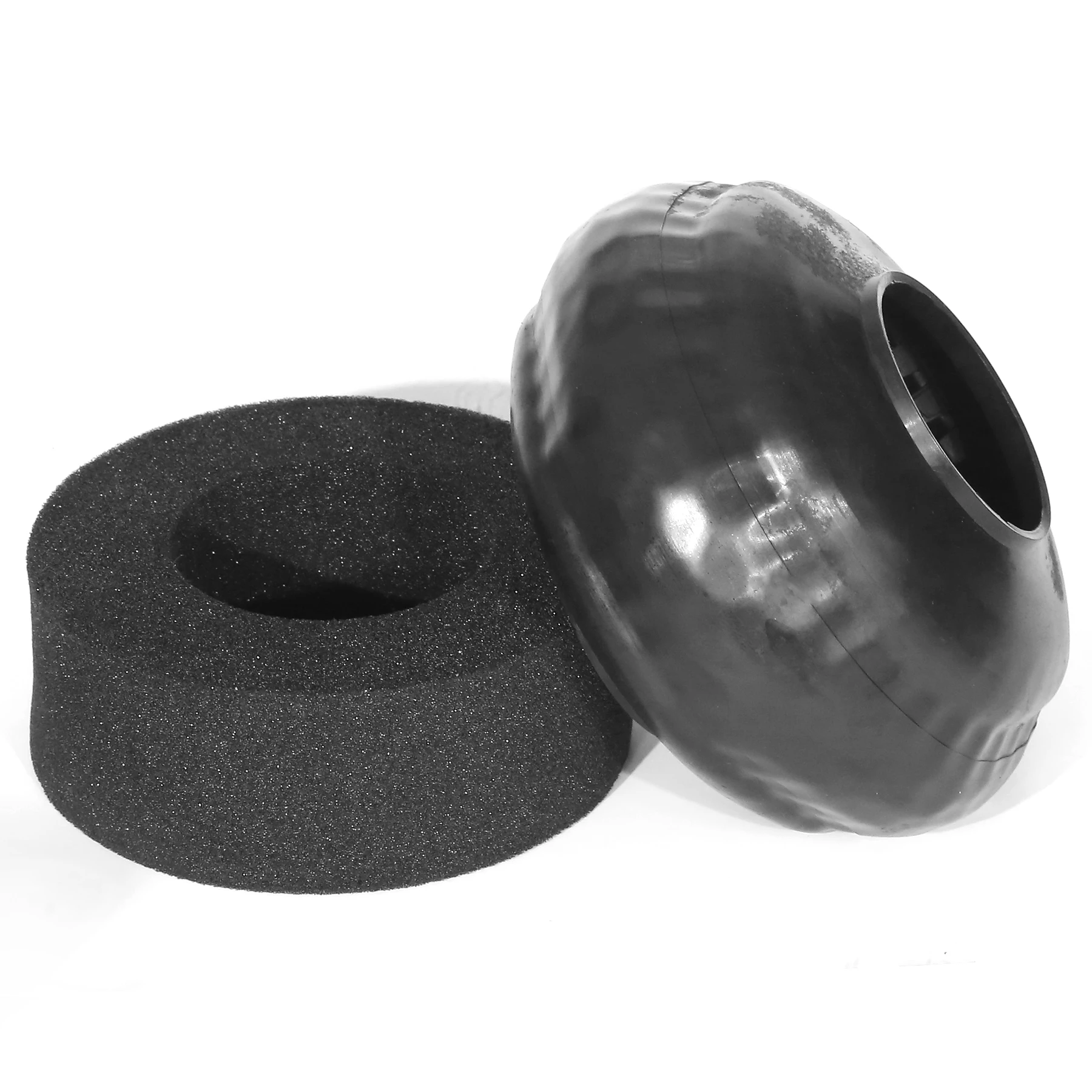 1/10 RC 크롤러용 4PCS 1.9인치 118mm 고무 타이어 - TRX-4 SCX10 90046 SCX10 III AXI03007 Tamiya CC01 - 하이 그립 모든 지형에 적합