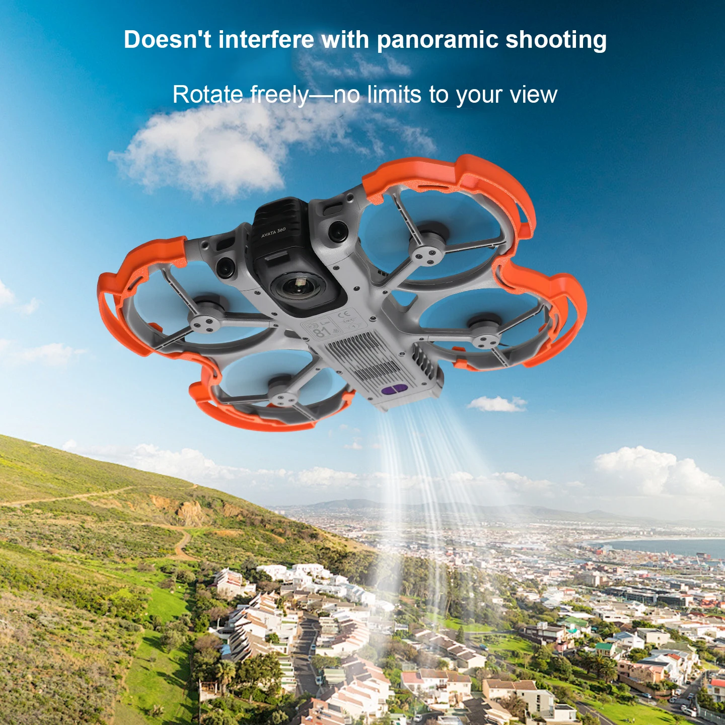 

Protective Guard for DJI Avata 360 Impact Resistant Bumper Does Not Interfere with Panoramic Shooting Protective Bag