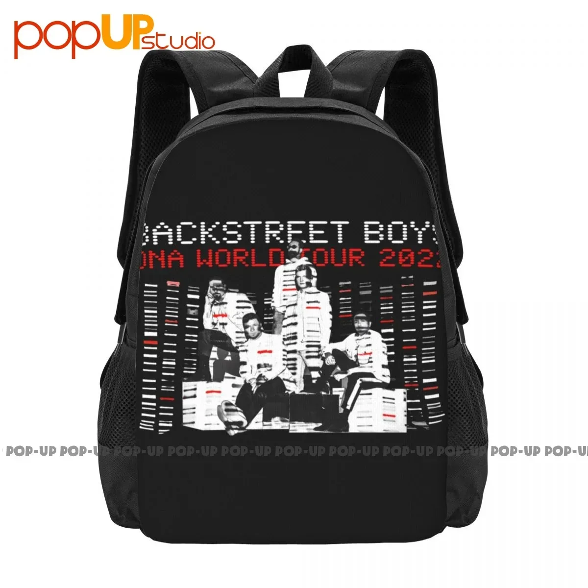 

Backstreet Boys Band 2022 Dna World Tour 2022 Графический концерт P-73 Рюкзак большой вместимости Модный большой вместительности