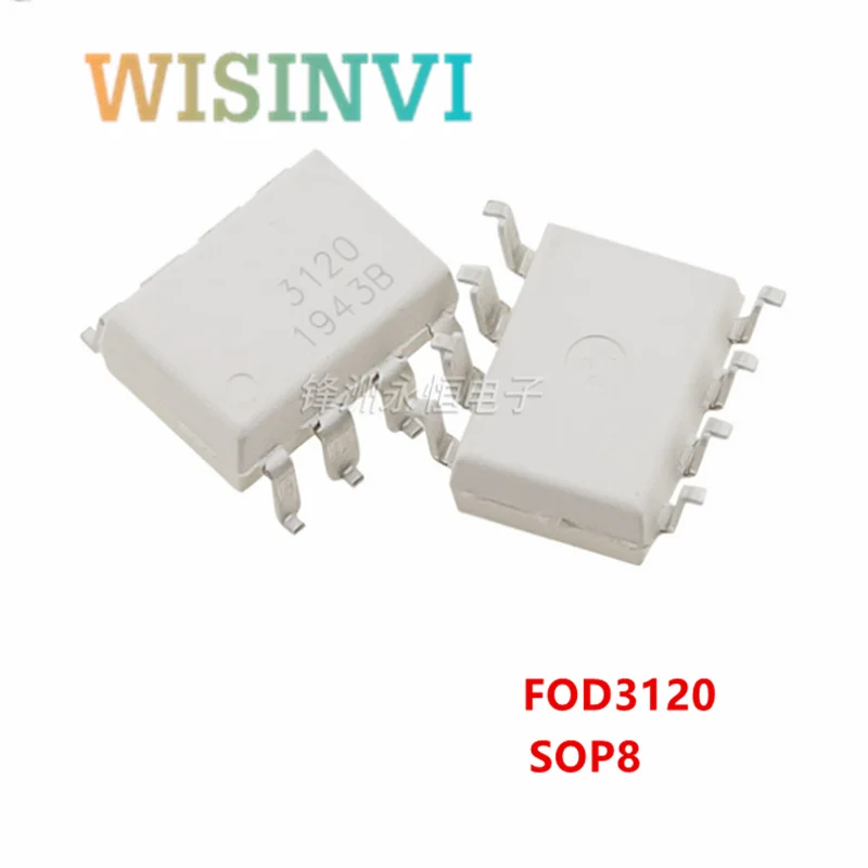 10 pz FOD3150ASD FOD3150 3150A FOD3180SD FOD3180 3180 FOD3182SD FOD3182 3182 FOD3120 3120 FOD3184 314 SOP8 optoaccoppiatore