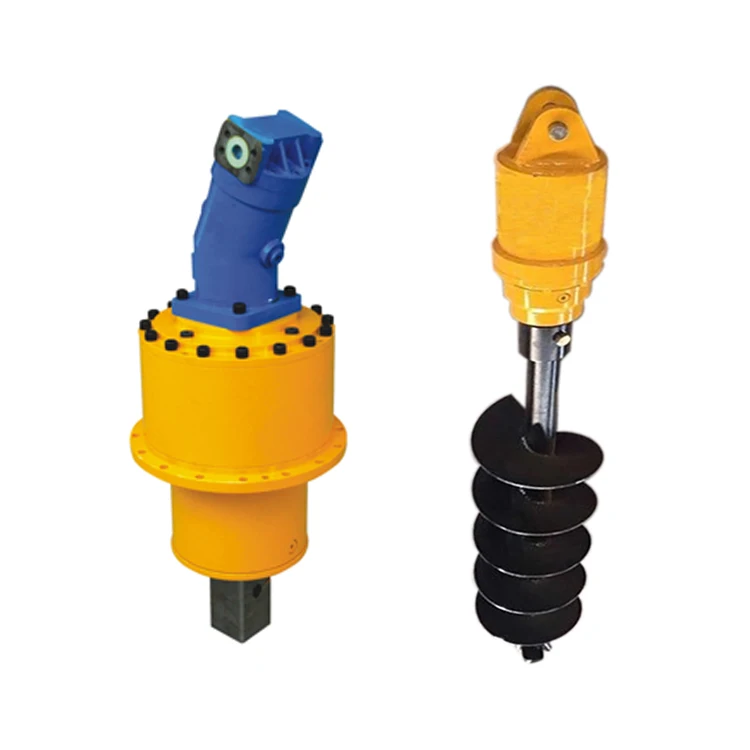 

ADH5700W earth auger drive excavator attachment hydraulic earth auger ground hole drill earth auger for sale