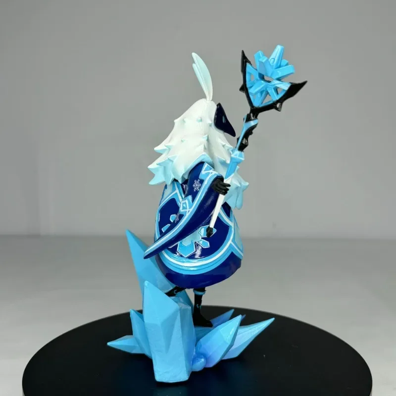 Genshin Impact Figure Ice Abyss Mage Garage Kit Action Figure Statue Model Peripheral Anime Collection Toys Kids Surprise Gifts