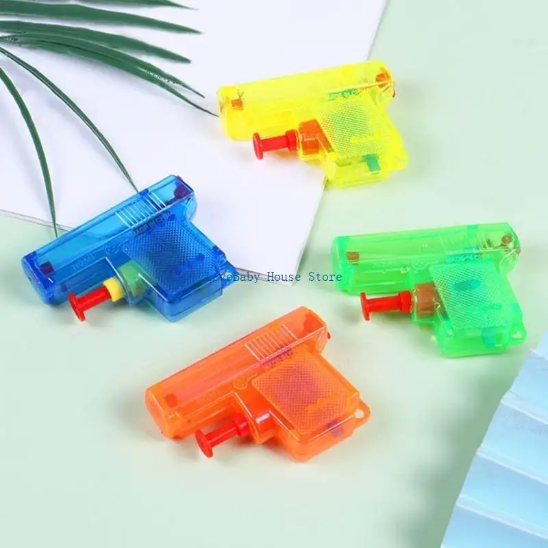 BX0D 수동 물 사수 총 어린이 여름 장난감 야외 무작위 색상 재생 장난감