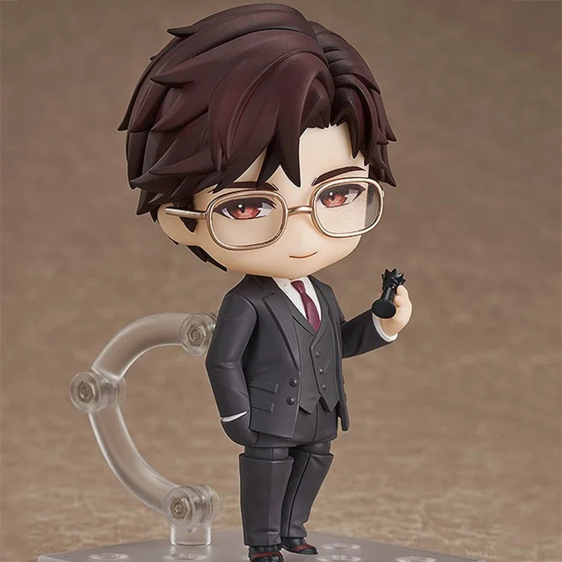 Figura de Anime GSC Evan de 10cm, 2075 Nendoroid Lu Chen, juguete versión Q, modelo de figura de acción ligera y nocturna, colección de PVC, regalo