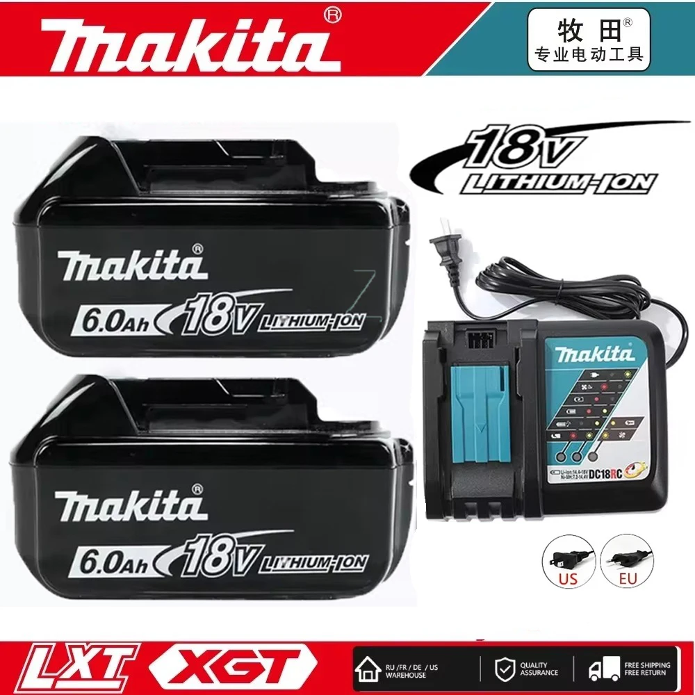

Genuine for makita 18v battery 6Ah BL1850B Li-ion Replacement for makita 18 v battery Battery BL1860B BL1860 BL1840B BL1830B