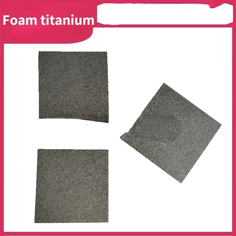 Microporous Porous Foam Metal Porous Foam Titanium Metal  Sintering Scientific Research Experimental Material