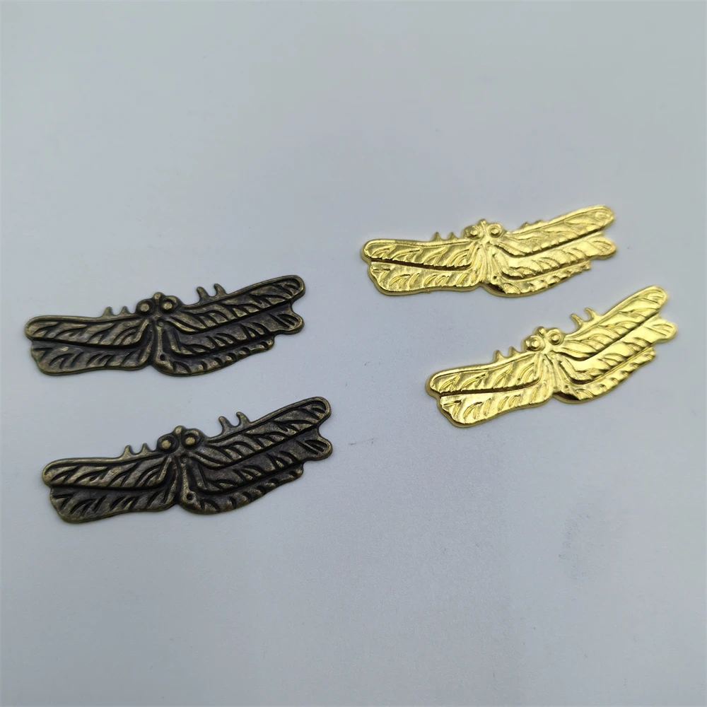 4PC Menuki Alloy Carved Dragonfly Fittings For Sword Katana Knife Accessories