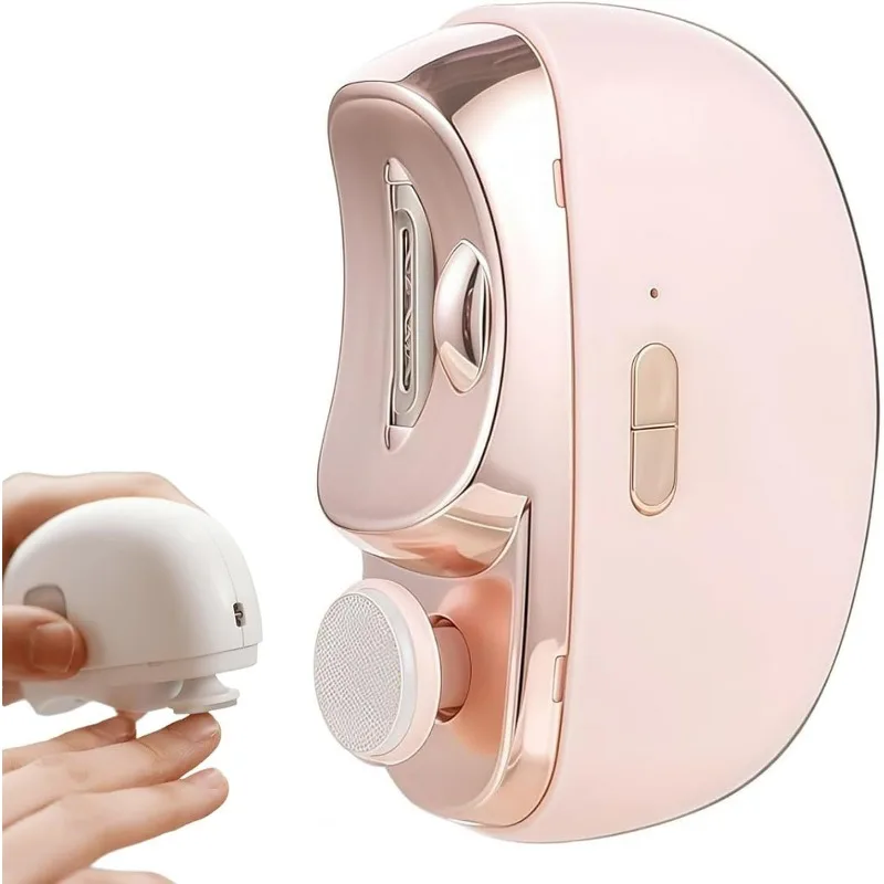 

Автоматический электрический триммер для маникюра и педикюра - легкие ножницы для стрижки ногтей на руках и ногах для взрослых и детей, полировка ногтей