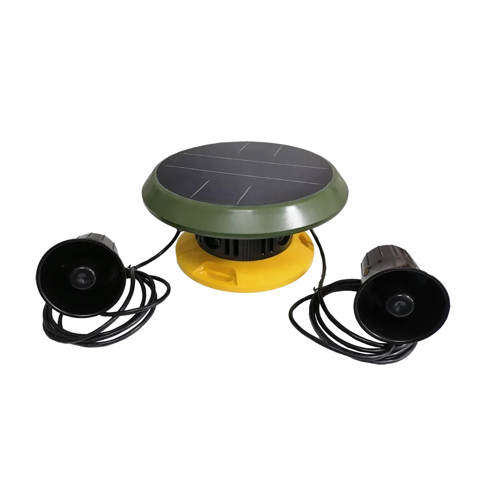 

Solar Pest Control Intelligent Scarecrow Sonic /Ultrasonic/Strobe Animal or Bird Repeller
