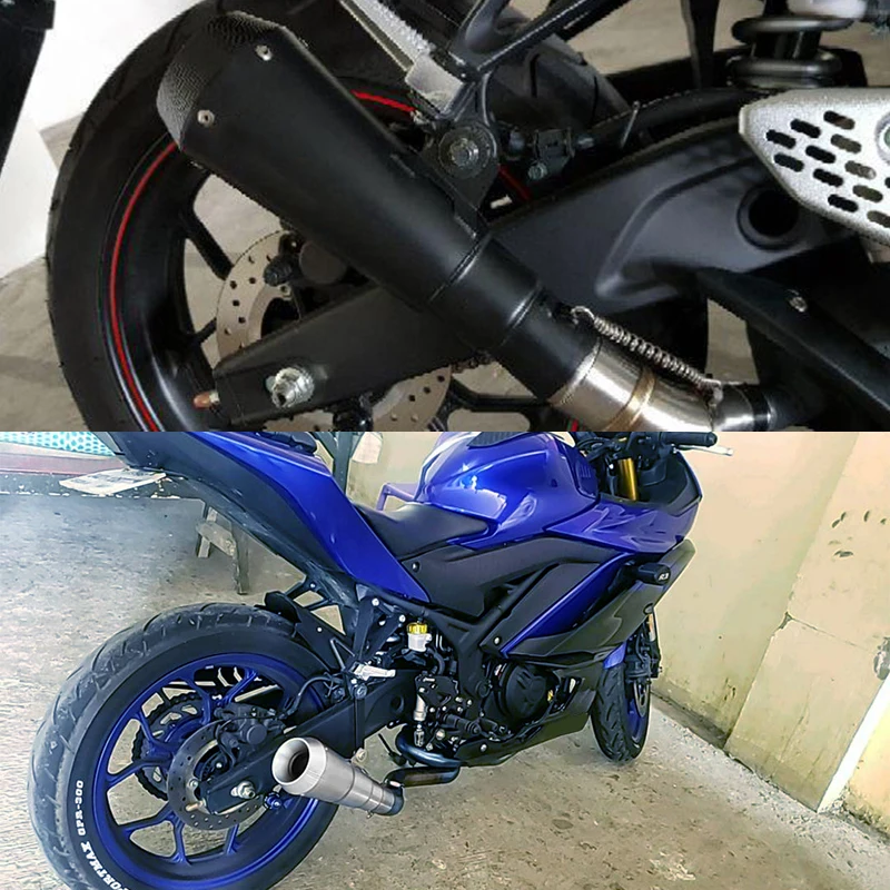 

Выхлопная труба 51 мм для ZX6R, Z900, CBR650, CB500, Z400, NC750X, R3, H1 Retro Escape