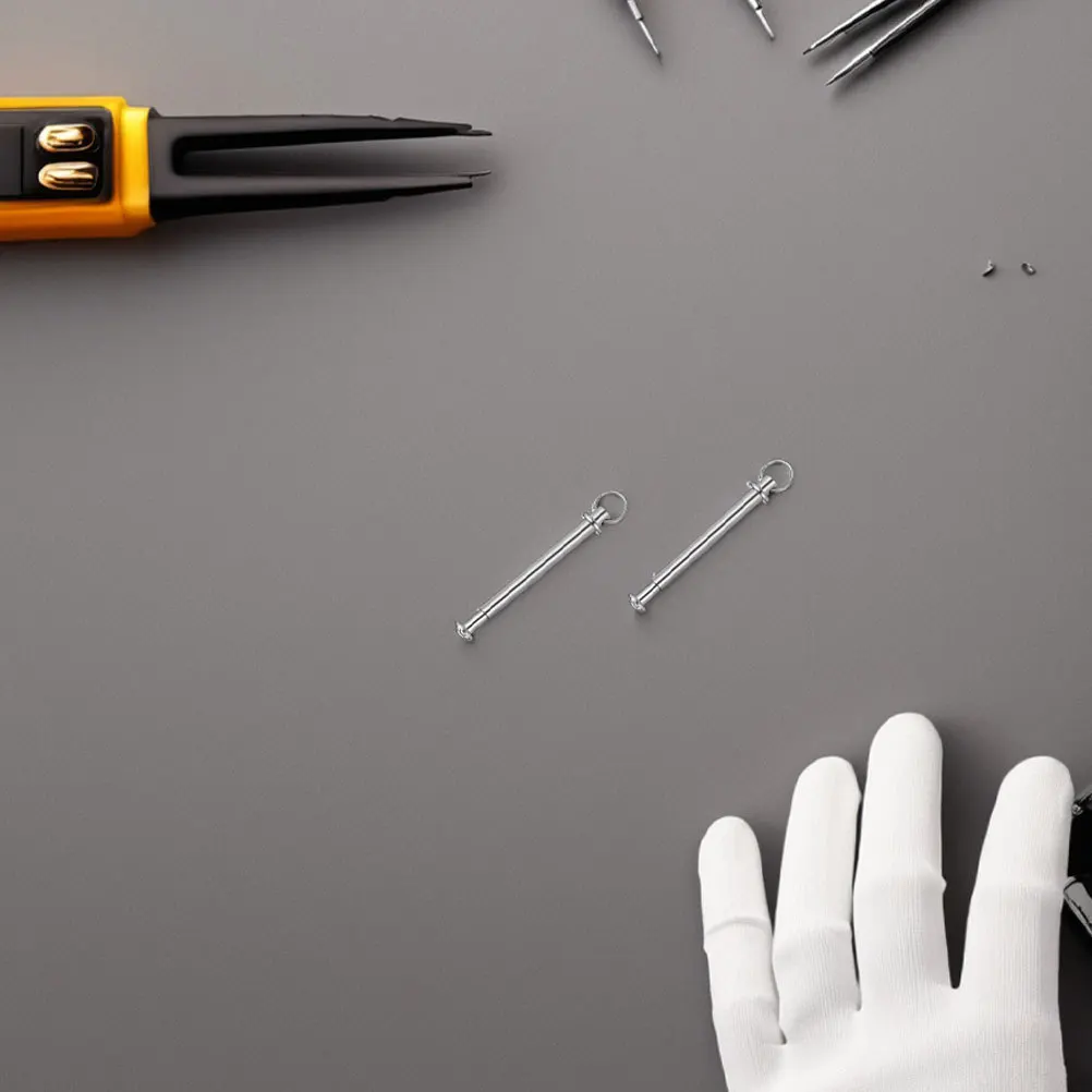 

10Set Folding Fan Rivet Nail Nut Repair Kit Durable Metal Shaft Fastener Replacement for DIY Bamboo Paper Fans Accessories