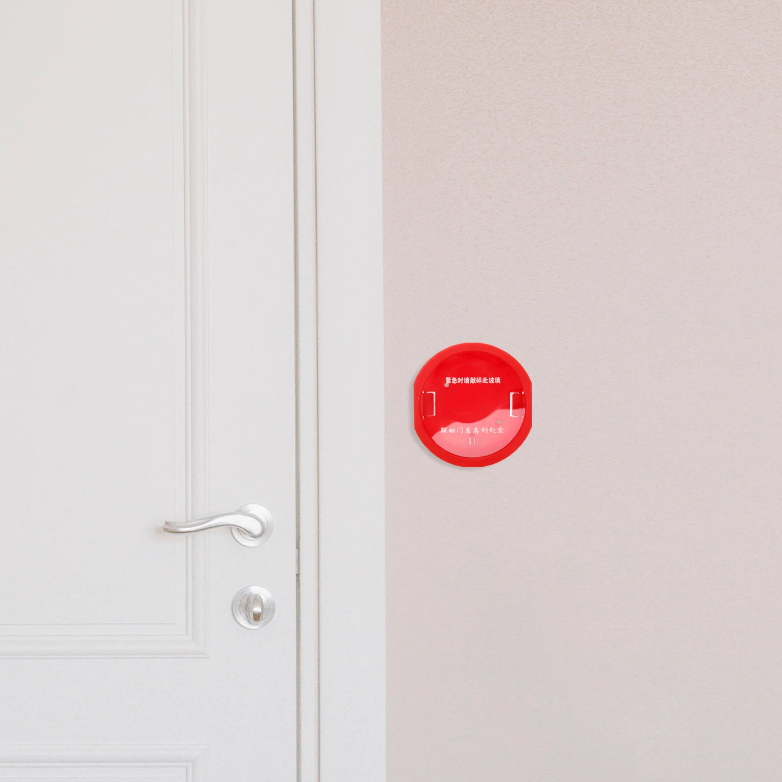 Emergency Key Box Durable Plastic Wall Mounted Fire Safety Cabinet Lockbox for Doors Windows Outdoor Residential Commercial