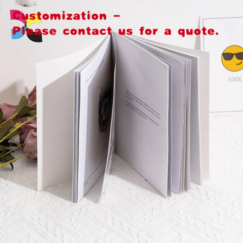 

custom.Custom Softcover Book Factory Production Binding Book Printing