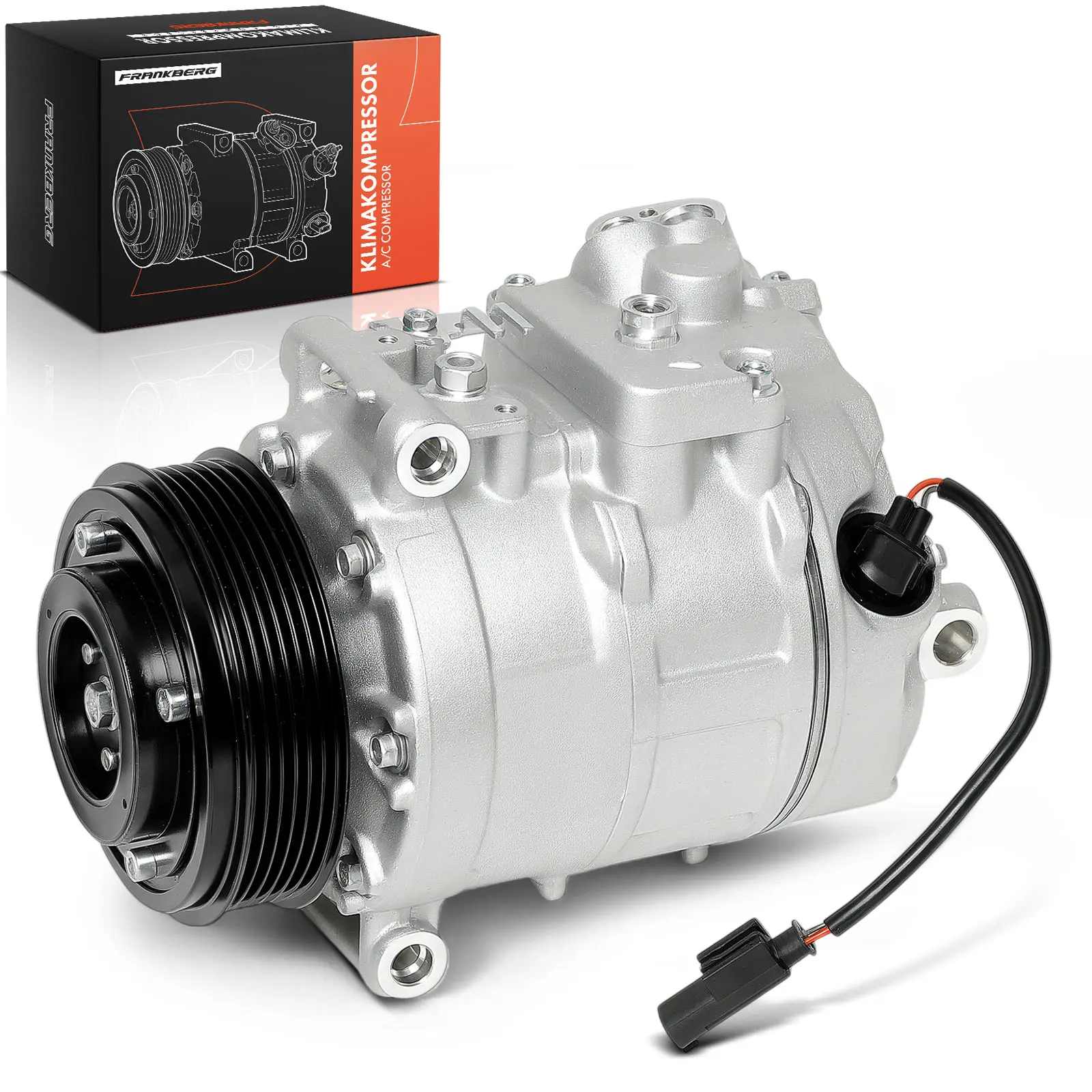 Frankberg 1x AC-compressor voor BMW 5ER E60 E61 6ER E63 E64 7ER Z4 E89 2.5L 3.0L 2003-2011 158357 64526956715 64529122620