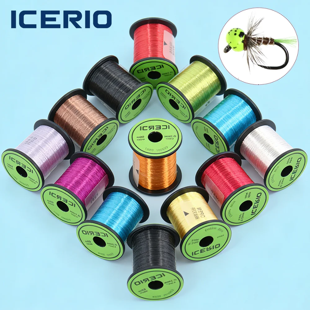 

Медная проволока ICERIO, 12 шт., 0,1 мм, 60 м, для нахлыстовых удилищ, для имитации личинок кадиса, нимф, медных джонов, стонфли, для ловли форели