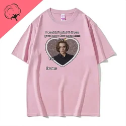 Twilight Series T-shirt Jasper Hale Print I Don't Mind If You Give Me A Few More Chances Summer Tshirt Boyfriend Street Top