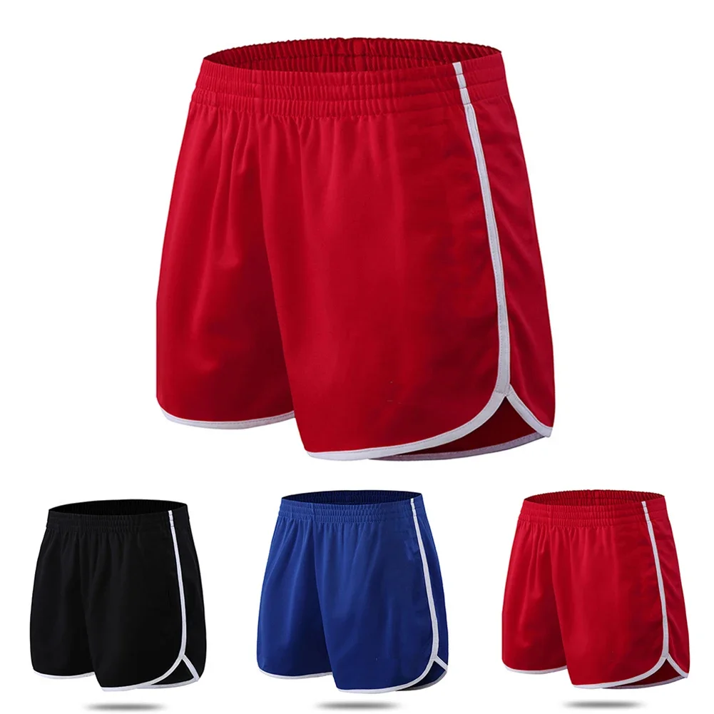 Black Fitness Training Lightweight Bodybuilding Shorts For Men Fitness Summer Wear Regular Fit Running Shorts Solid Color Shorts